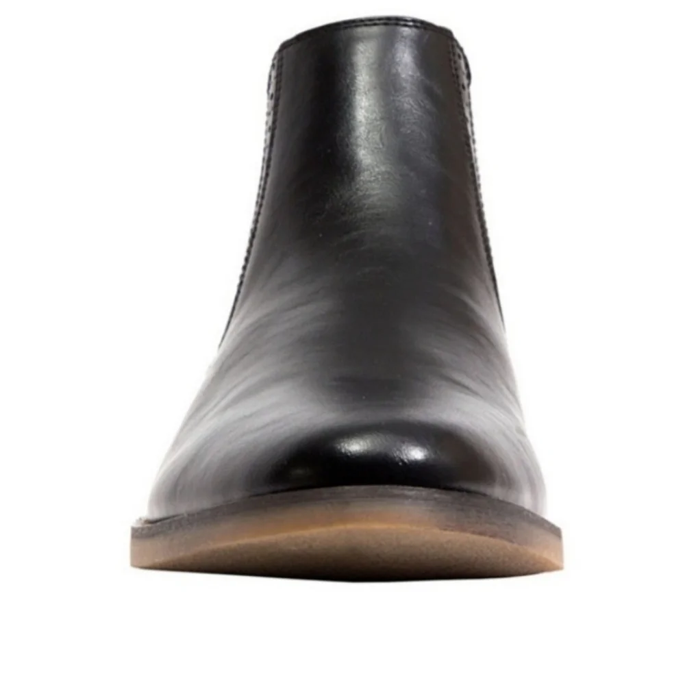 DEER STAGS MIKEY CHELSEA BLACK BOOTS SIZE 12